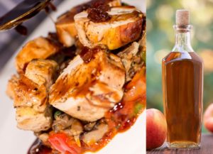 Pintade Chaponnée aux Raisins et au Cidre recette de la ferme de la couture à sagy 95