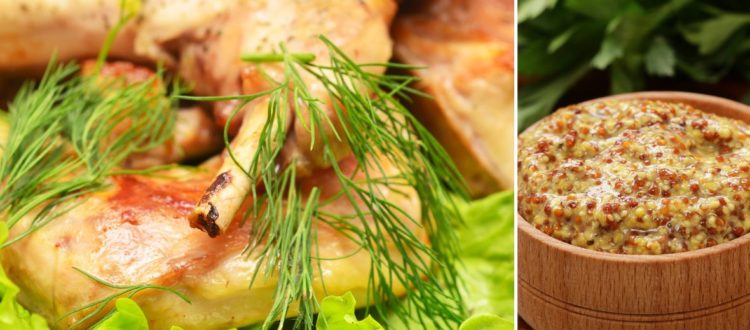 Lapin à la Moutarde Verte et Estragon