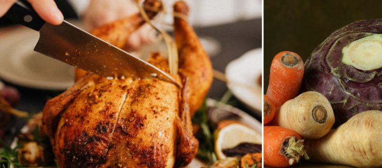 Poulet rôti aux légumes racines : un classique réconfortant d’hiver